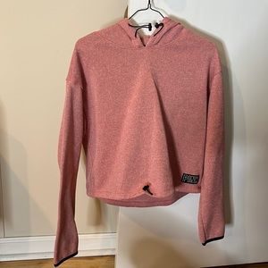 Pink Cropped Pullover